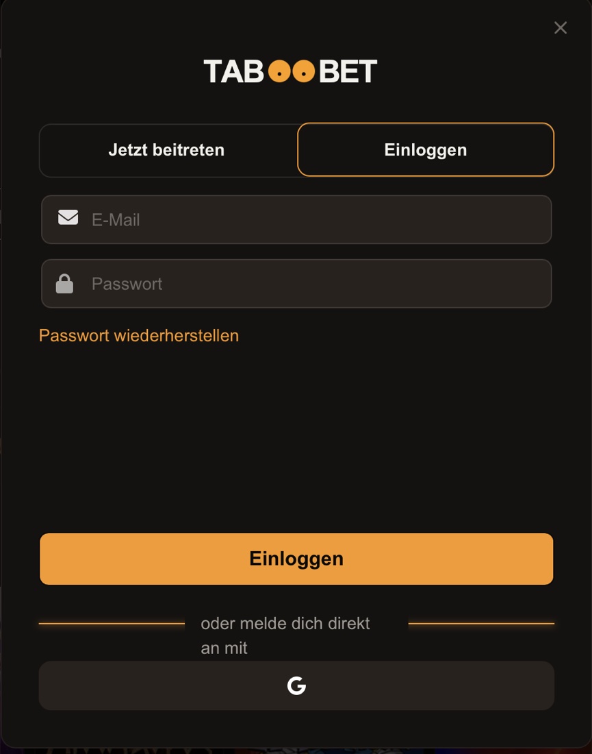 Login-Fenster